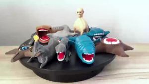 Mô Hình Đồ Chơi Nhân Vật Hành Động Trừu Tượng 3D In Kỹ Thuật Số Bloop Sea Monster Eater Gran Maja Quà Tặng Sưu Tầm Dành Cho Người Lớn Từ 14 Tuổi Trở Lên