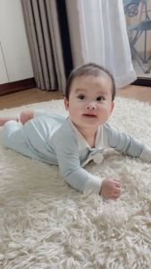 Bodysuit bé trai bé gái xuân hè UNBEE Chất Liệu Tencel kháng khuẩn mềm mịn size 0-9 tháng