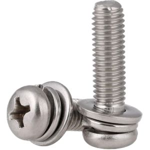 BAIRUITE | 316 Stainless Steel Combination Screws with Cross Head and Small Head