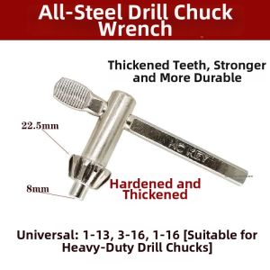 Yisheng | Full Steel Hardened Drill Chuck Key