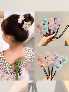 NING ZHOU | Flower Bun Fixator Hair Accessory