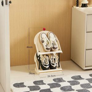 Multilayer Stackable Shoes Rack For Household Save Space Simple Standing Storage Sneaker Shelf Economical Storage Shoe Cabinets