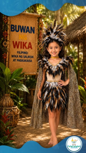 Buwan ng Wika Tribal Warrior Costume Katutubong Kasuotan Indigenous Filipino Costume School Program Cultural Festival for Kids