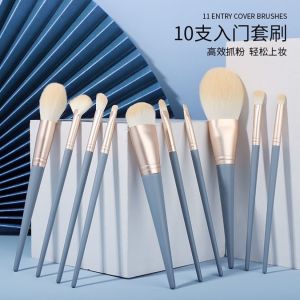 Cangzhou Makeup Brush Set Full Soft Hair Storage Box Beginner Affordable Eyeshadow Brush Face Beauty Cosmetic Tools