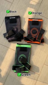 NEOSAVA Knee Pad Sleeve Support Strap Protector Adjustable Compression Pelindung Deker Lutut Kaki Terapi Kneepad Olahraga Sepakbola