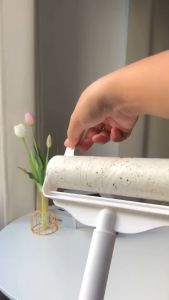 Kikisshop ลูกกลิ้งกระดาษ 24-104cm ยืดได้ ลูกกลิ้งทำความสะอาด ไม้ถูพื้น ลูกกลิ้งกระดาษ 1แถม1 รสชาติ