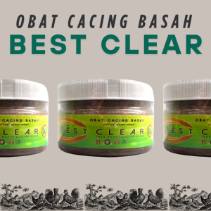 OBAT CACING BASAH AYAM LAGA BEST CLEAR