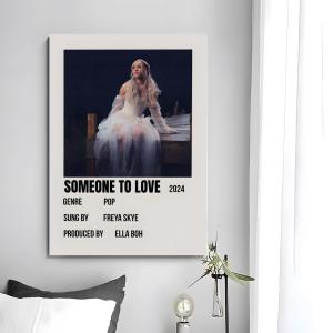 Singer Poster F-Freya S-Skye Poster Wall art print art suitable for living room bedroom bar parlor home decor gift