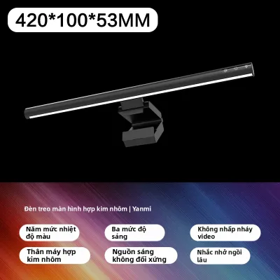 MIUI | Đèn Treo Màn Hình Xiaomi Mijia 1S - Chống Lóa Remote Không Dây Chỉ Số Hoàn Màu Ra95