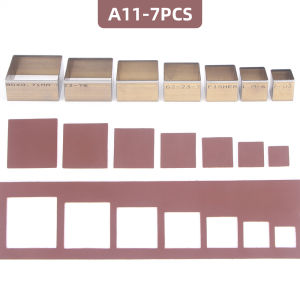 7Pcs Leather Die Cutter Hollow Punching Tool Cutting Mold Punching Die Set for Handmade DIY Leather Craft 20/25/30/35/40/45/50mm