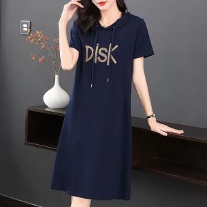 100กิโลกรัมสาวอ้วนสามารถสวมใส่ที่มีคุณภาพสูงผู้หญิงแขนสั้นคลุมด้วยผ้าชุดลำลองกีฬาแฟชั่นชุดยาวหลวมขนาดบวกเสื้อกันหนาวหมวกชุดแสดงอารมณ์