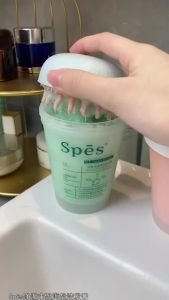 Spes Sea Salt Cream for Hair Oil Control / Fluffing / Moisturising / Anti-Dandruff Amino Acid Cleansing Scalp 280g 氨基酸清洁头皮磨砂膏控油蓬松(绿罐)