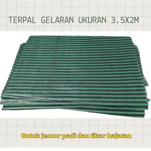 terpal gelaran kuat bahan premium ukuran 2x3.5 untuk jemur padi dan gelaran tasyakuran