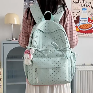Mismi Quivel Bag Tas Ransel Wanita Stylish Korea School Backpack Perempuan Sekolah Trendy - 47Q