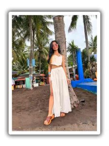 overlap challis summer/beach pants for women