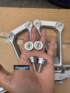 Baut L + Manisan Ring Untuk Postep Footstep K45 K15 CBR650 Model Spiner Krum Isi 4