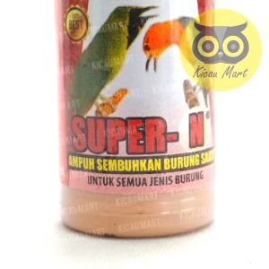 1 Pcs Vitamin Super-N Kicau: Solusi Kesehatan Burung Murai Kacer Kenari Pleci Ciblek