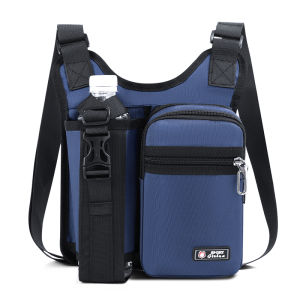 Large Capacity Oxford Cloth Sports Travel Backpack Mens Single Shoulder Crossbody Bag Outdoor Outdoor Leisure Style Backpack