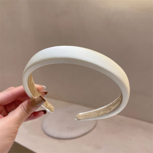 East Gate Pure Color New Style Green Black White Silklike Hairband Thin Sponge Retro Hairband Fashionable Hair Accessories