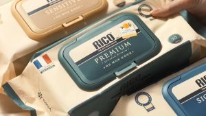 KOREA RICO Baby Wet Tissue/Wipes/Hand Sanitising Wipes/Sanitising Wipes for Baby Product Individual Pack