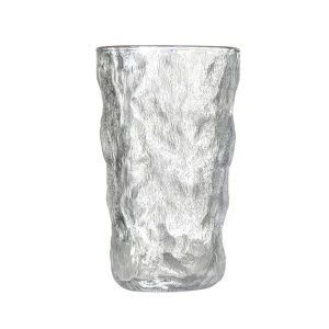 แก้วน้ำ glass cup จับถนัดมือ แบบหนา แก้วเครื่องดื่ม แก้ว มีลาย แก้วค็อกเทล แก้วกาแฟ แก้วสำหรับใส่เครื่องดื่ม ใส่นม ชา กาแฟ มี 2 ขนาดให้เลือก