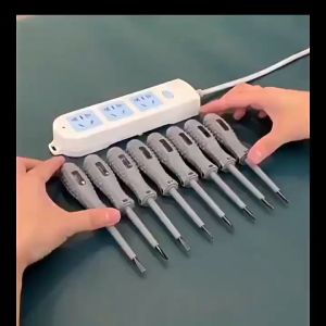 แรงบิดสูงสีวัดแสงปากกาไฟฟ้า ไขควง มัลติฟังก์ชั่ช่างไฟฟ้าอัจฉริยะทุ่มเทลวดหักวัดปากกาไฟฟ้า เครื่องวัดไฟนีออน ปากกาไฟฟ้า ไฮไลท์ แบบพกพา