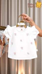 Elegant Kids ชุดเด็กผู้หญิง 6-24เดือน ชุดเสื้อแขนสั้น กางเกงขาสั้น EverydaySweet | Babytrend