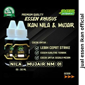 Essen ikan nila mujair liar segala medan NM 01 media lumut cacing pelet paling gacor kolam liar