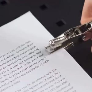 Stainless steel hole puncher for ring binder heavy duty punches metal sheets punching machine puncher for binder puncher pliers single hole metal punch school supplies puncher for notebook fastener puncher office supplies puncher for tags school supplies