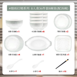 ชุดจานและชามเซรามิกสไตล์เรียบง่ายสำหรับใช้ในบ้าน ชุดอาหารสำหรับเลี้ยงน้ำมันใหม่ ชุดจานขนาดเล็ก 4.5 นิ้ว ชุดจานและชามเซรามิกสำหรับเลี้ยงน้ำมัน