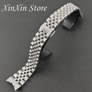 17mm NH05 Case Silver Gold Rose High Quality 904L Jubilee Bracelet Watch Solid Stainless Steel Strap For 31mm NH05 NH06 Case