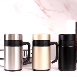 Cangkir Kantoran Termos Vacuum boutique cup air minum stainless mug HN 22 - ShennyClothing