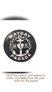 MAYDAY PARADE ROCK N ROLL BAND VINYL STICKERS