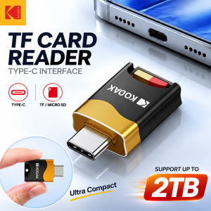 NEW KODAK T330 Micro SD Card Reader Type-C TF Memory Card High-speed OTG Adapter Suitable for Mobile Phones Tablets and Computer