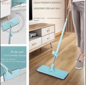 360 Rotation Flat Mop Floor Cleaning Microfiber Squeeze Mop Floor