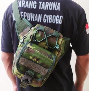 Slempang KIAT Army Model Slingbag Paha
