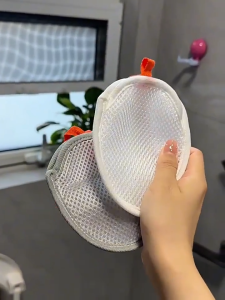 Soap Foaming Net Bag Mesh Bath Bubble Soap Saver Pouch Storage Bag Sabun Mandi Beg