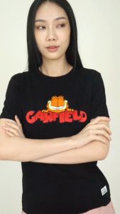 Forest x Garfield Coral Fleece Textured Embroidered Round Neck Tee Family Tee Men - FG20005 / FG820005 / FGK20005