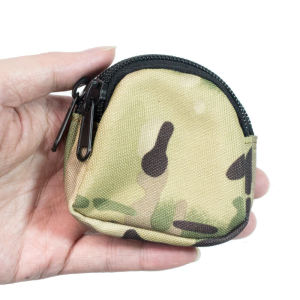 Canvas Bluetooth Headset Package Mini Coin Purse Coin Bag Key Case Slingshot Steel Ball Bag Wearable Belt Small Waist Bag