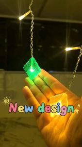 8 Modes Lampu rayaLampu Ketupat Curtain Light 4M 96Led Party Outdoor waterproof Hanging Lampu Starry String hari raya decoration