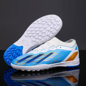 รองเท้าฟุตบอล 2025 ฤดูร้อนใหม่ ระบายอากาศได้ดี รองเท้าฝึกซ้อม แข่งขัน รองเท้าเด็กและผู้ใหญ่ หัวเข็มขัดแบบยาว รองเท้าฝึกซ้อม