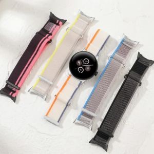 GEEKTHINK | Nylon Woven Loop Band for Google Pixel Watch 4 3 2 1 41mm 45mm Sports Strap Bracelet for Pixel Watch Smartwatch Accessories 2026