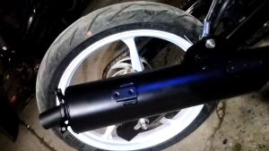 GT68 Yamaha Sniper150 Sniper155vva 32MM Muffler Exhaust Pipe With Elbow Pipe Full Set System