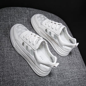 Breathable Sporty Womens Sandals Flat Casual Hollow out Design Summer New Style Versatile Slip-On round Toe Rubber Outsole