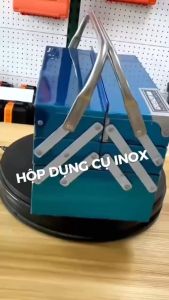 Thùng đựng đồ nghề inox chất lượng cao 3 tầng 5 ngăn