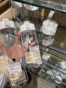 Cốc Nhựa Thể Thao Dày Cho Học Sinh Cốc Đựng Nước Di Động Cho Nam Và Nữ Cốc Đựng Nước Đi Học Cốc Đựng Nước Có Nắp