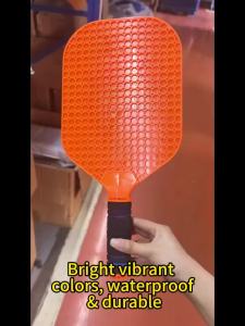 Durable Pickleball Paddle with Pickle Balls Non-Slip Grip Honeycomb Core for Home Backyard Outdoor Recreational Sports