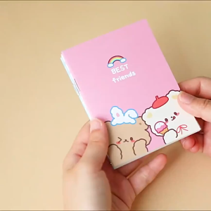 Cartoon A6 Mini Notebook Ins Cute Design Kawaii Shaped Small Portable Notepad School Supplies small notebook pocket