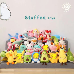 25cm Kawaii Sheep Doll Plush Toy Soft Animal Cute Little Lamb With Ring Girl Sleeping Pillow Cartoon Alpaca Doll Plush Toy For Kids