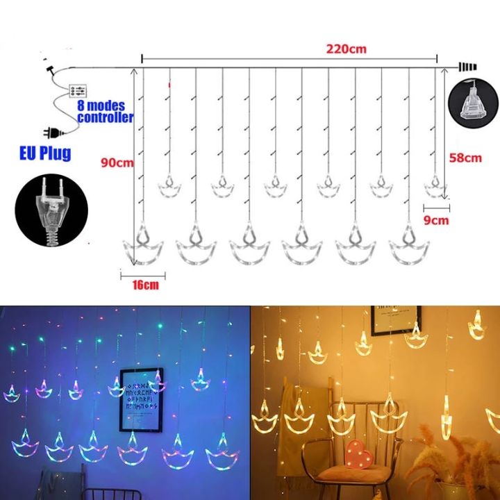 Diya%20Shape%20LED%20Diwali/Deepavali%20Decoration%20Lights%20-%20Image%203